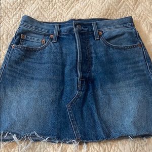 Perfect Levi mini skirt